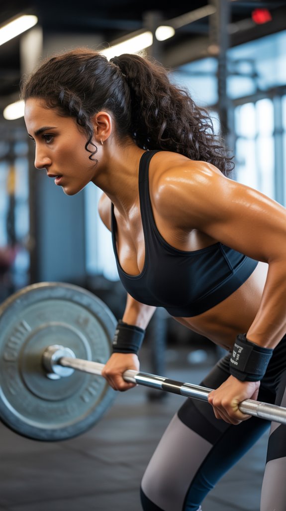 back and bicep giant set