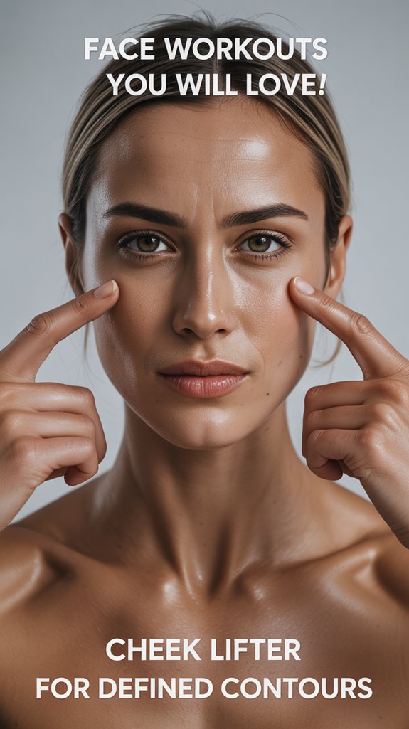 cheek lifting exercise techniques