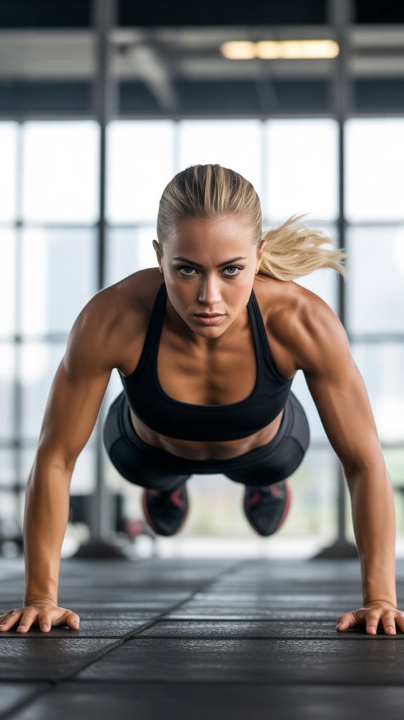 explosive push up power training