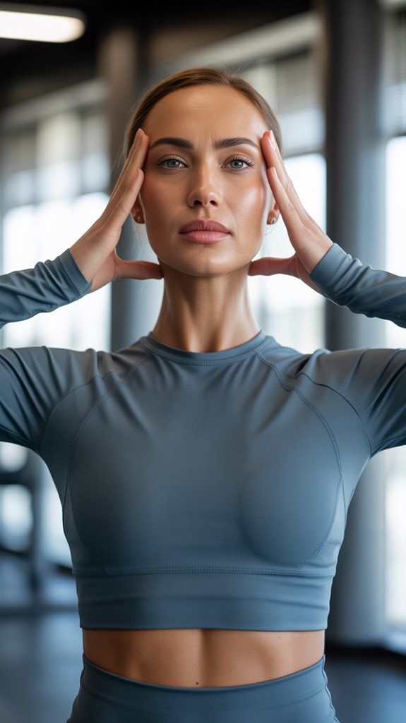 facial symmetry through stretching