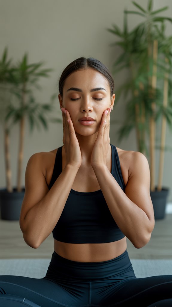 facial tension release techniques