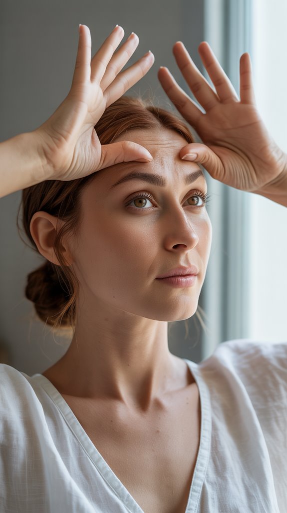 forehead relaxation techniques explained