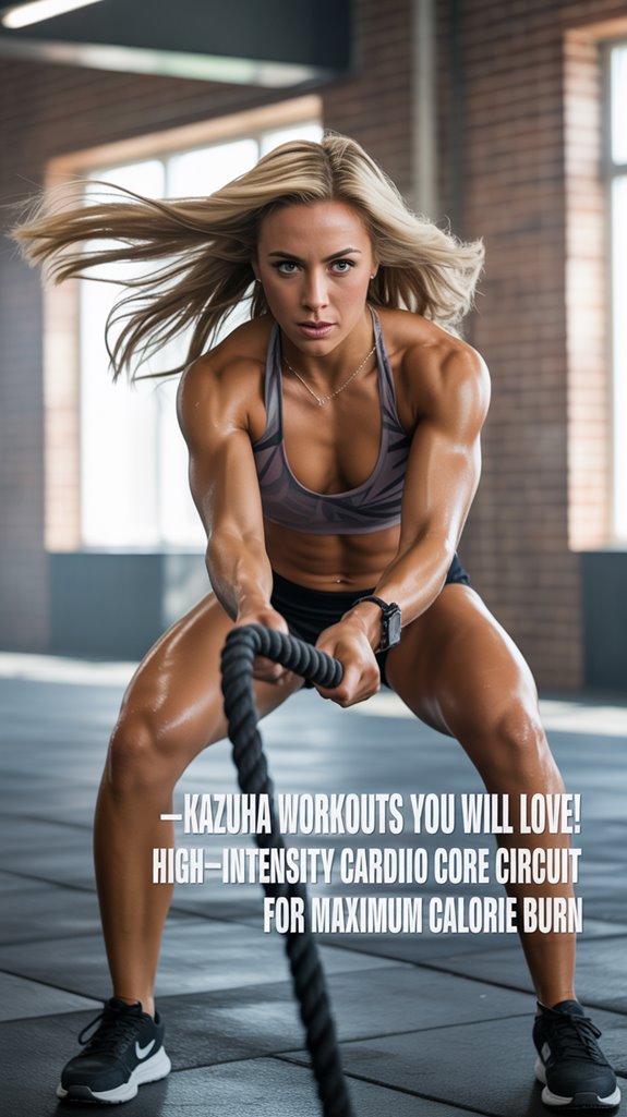 high intensity core cardio circuit