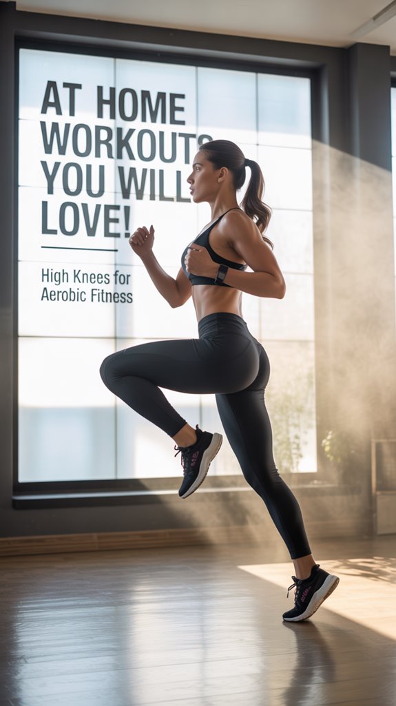 high knees enhance fitness