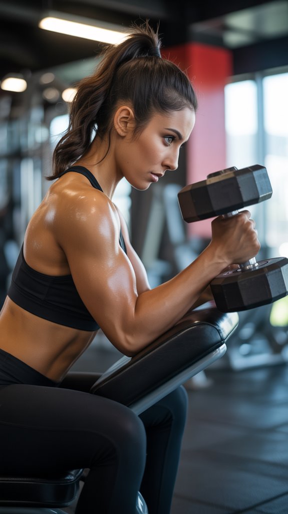 incline dumbbell row technique