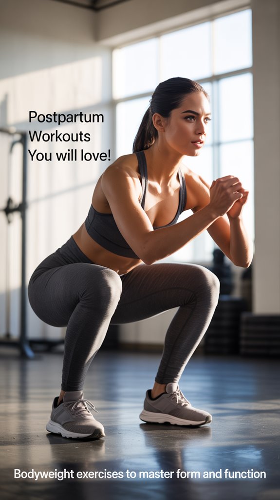 postpartum bodyweight exercise guide