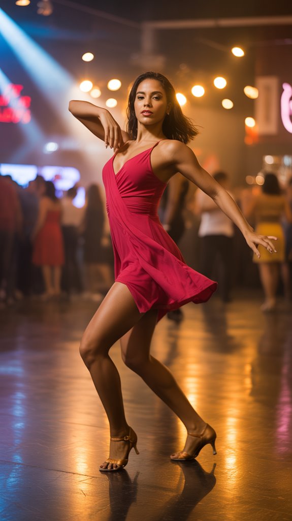 salsa steps burn calories