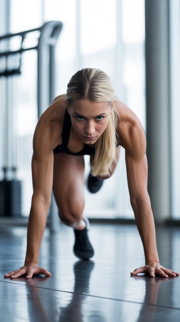 torch calories strengthen core