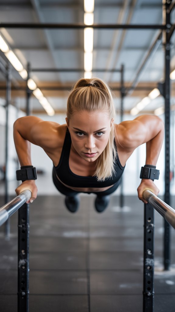 weighted dips for strength