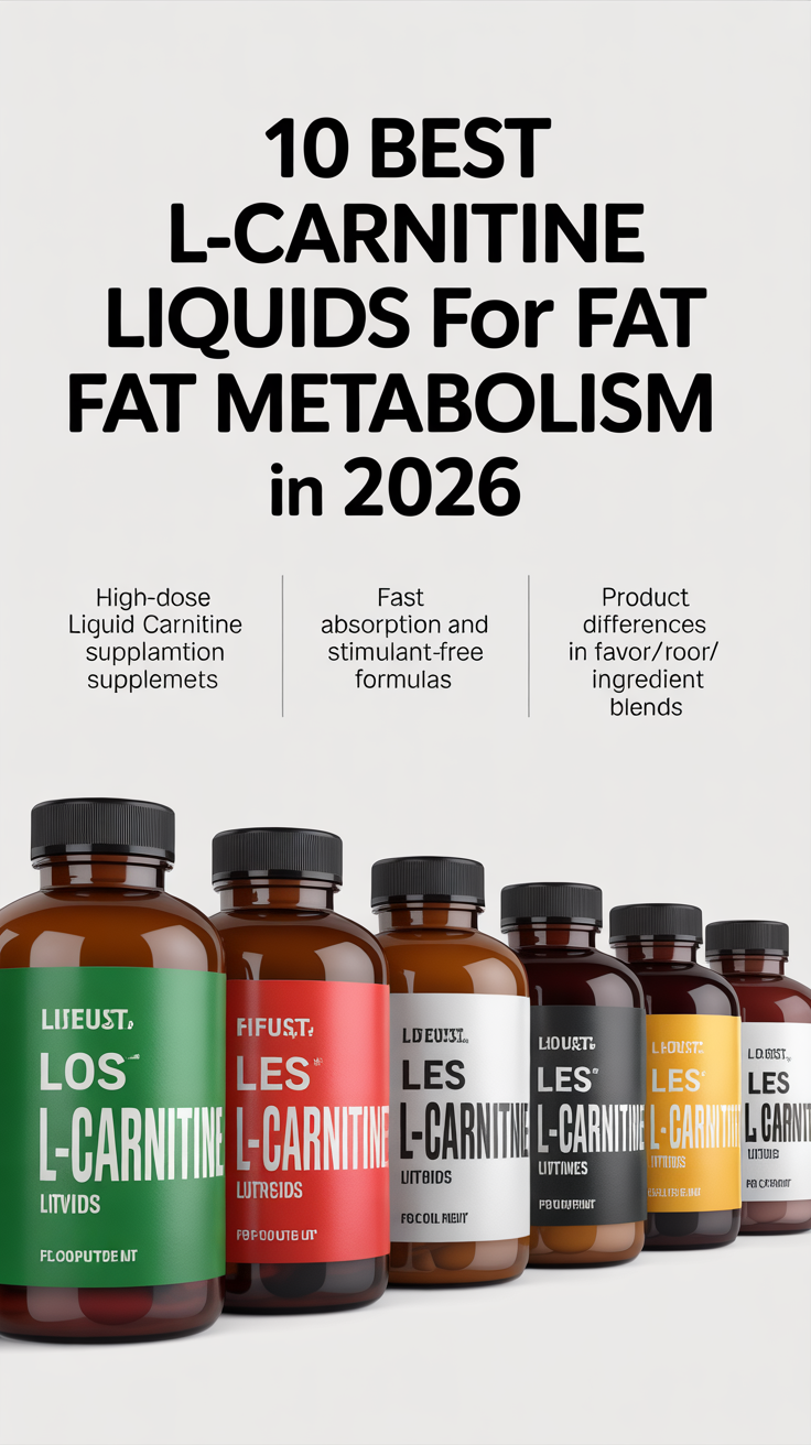 Fitness tips: 10 Best L-Carnitine Liquids for Fat Metabolism in 2026