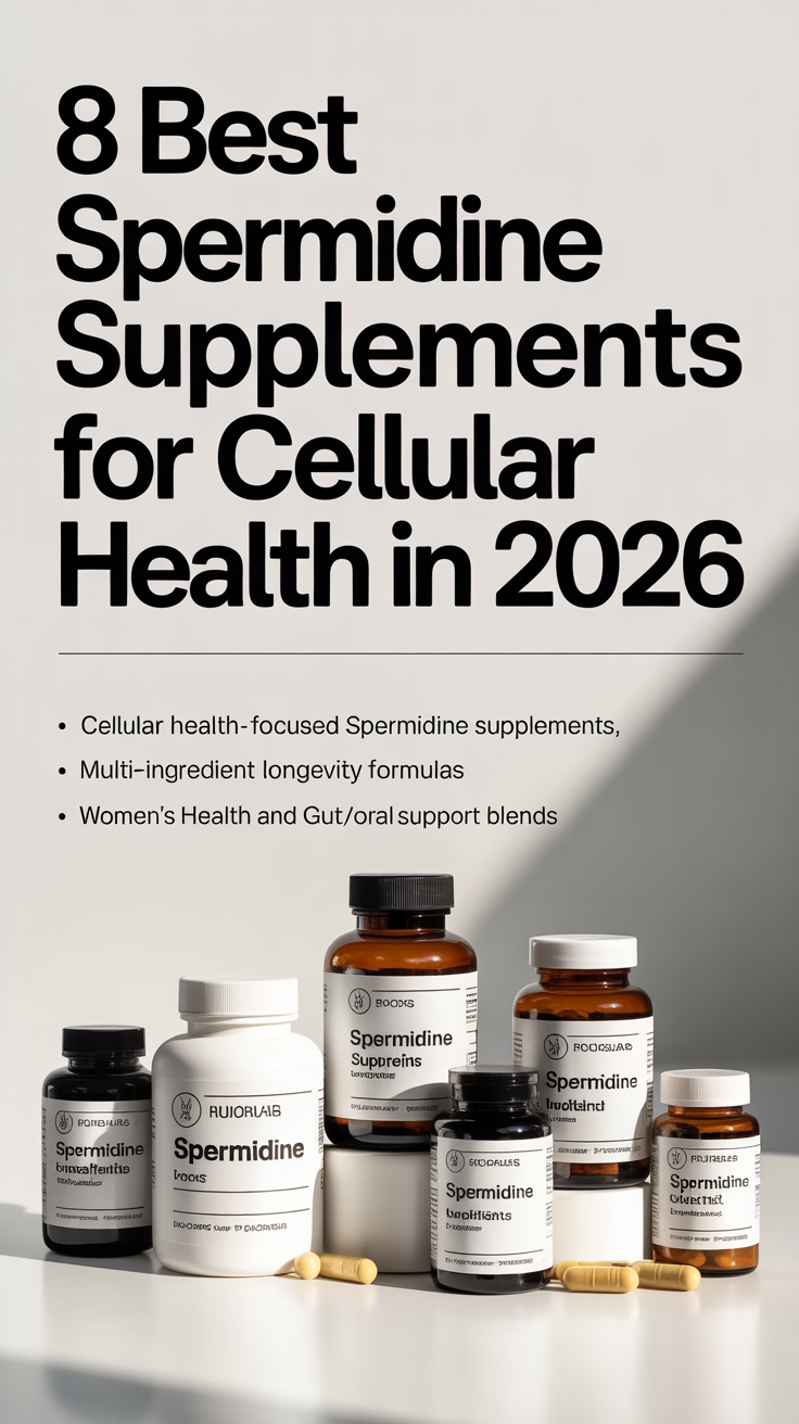 Fitness tips: 8 Best Spermidine Supplements for Cellular Health in 2026