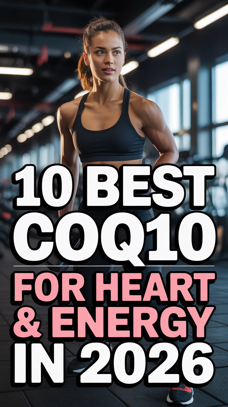 Fitness tips: 10 Best CoQ10 for Heart & Energy in 2026