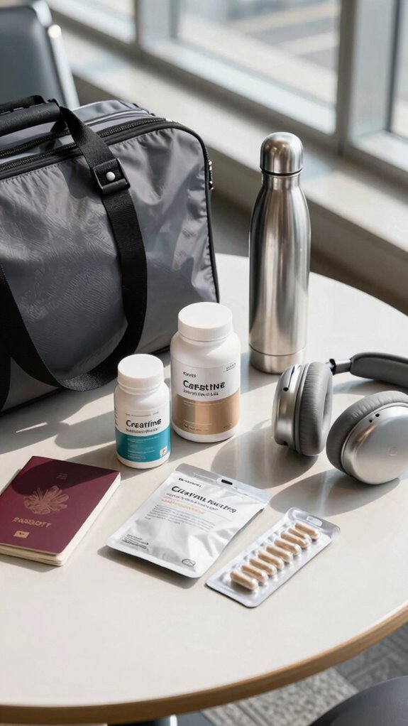 travel friendly creatine capsules